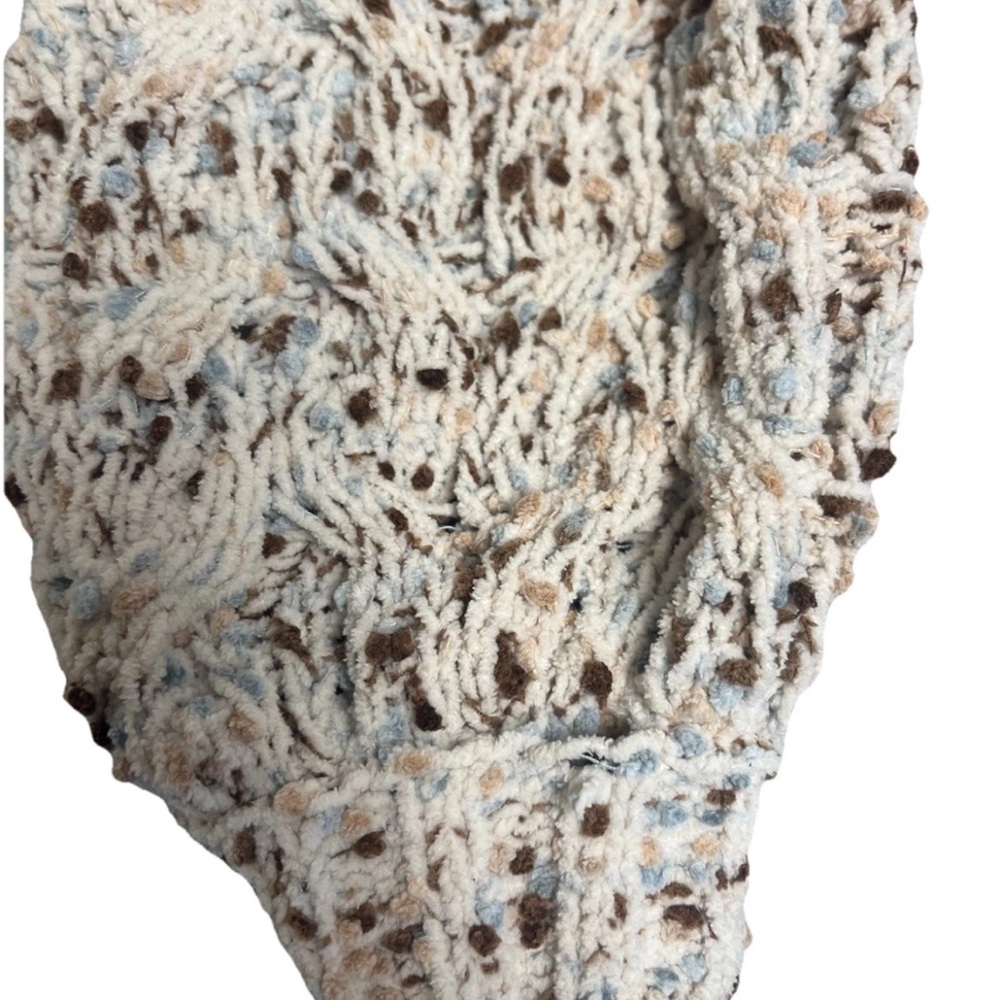 Moon & Madison Women’s S Cozy Confetti Cowl Neck Sweater Party Fall Winter Cold - Picture 3 of 7